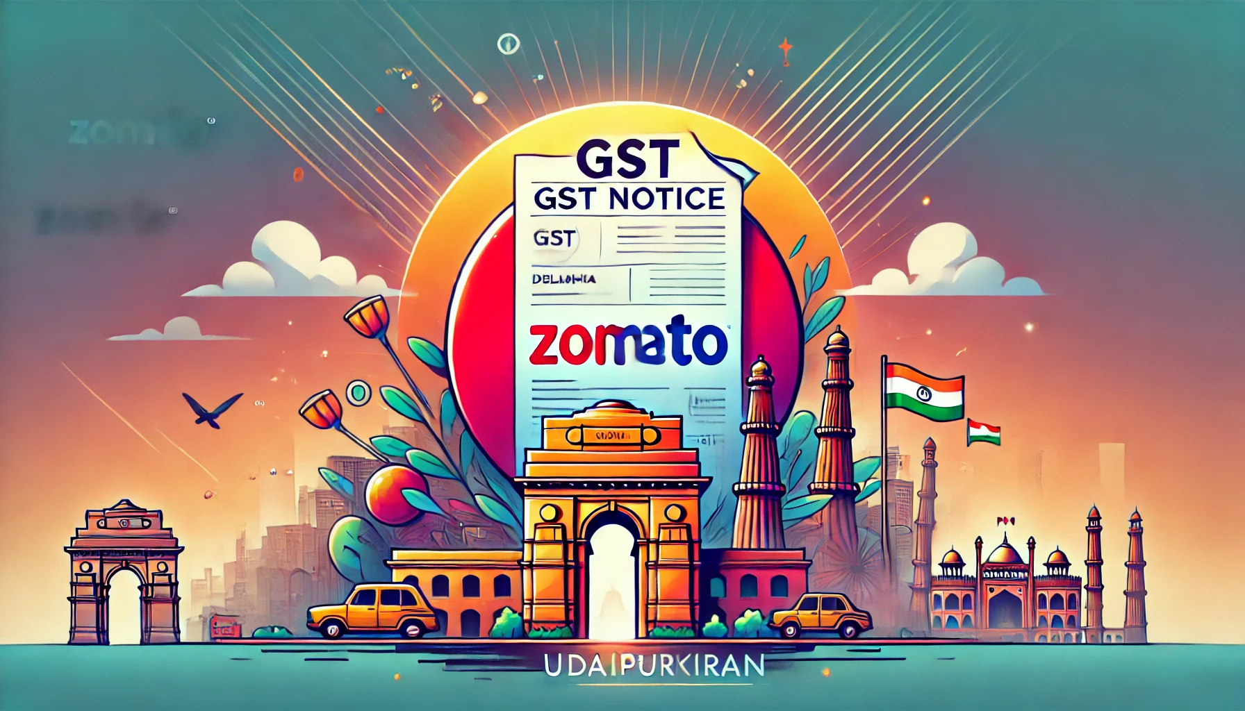 Zomato Receives ₹803.40 Crore GST Notice