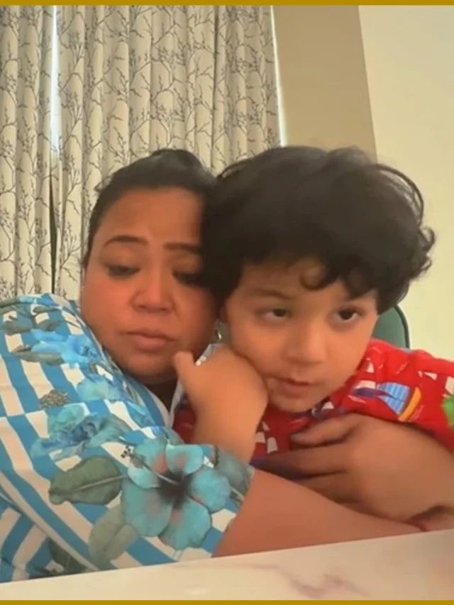 Emotional Bharti Singh’s son threatens to leave home!