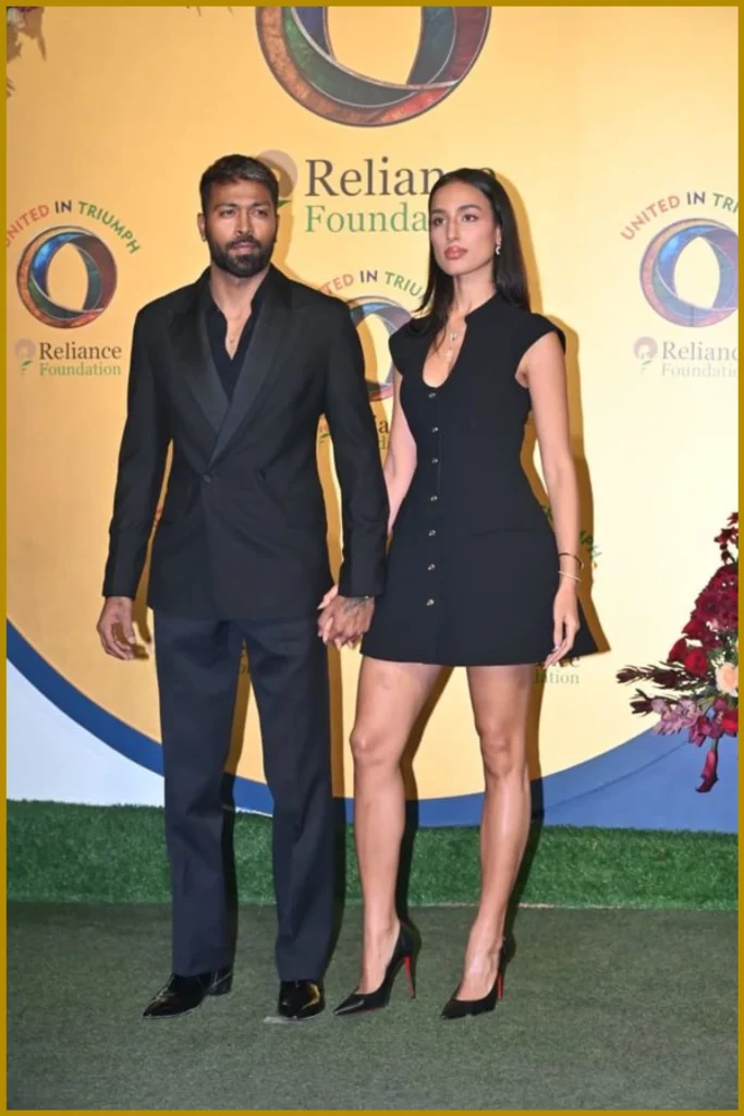 Hardik Pandya and GF steal spotlight at Ambani event!