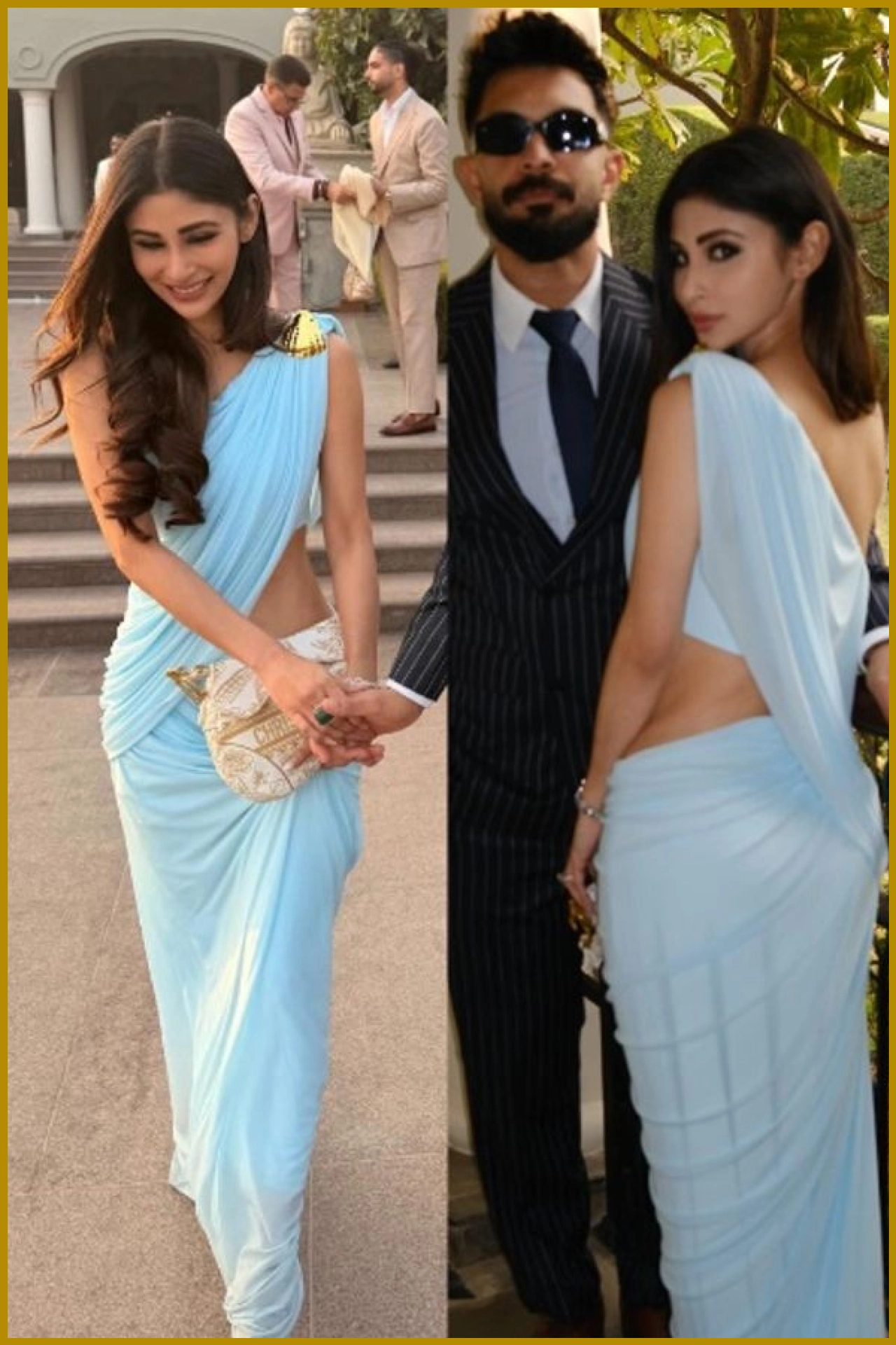 Mouni Roy's Hot Look Stuns at Friend's Wedding!