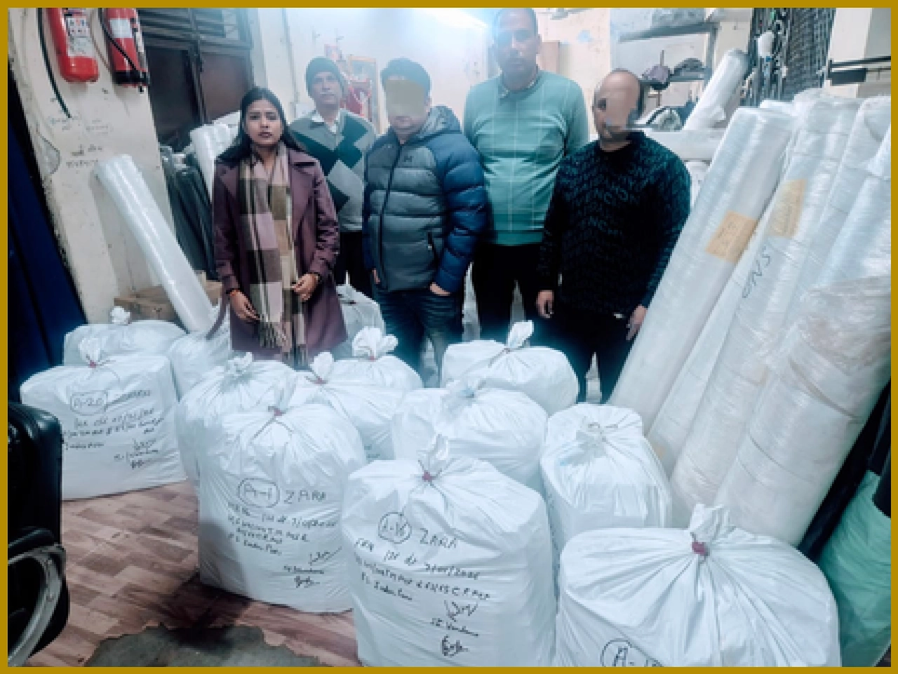 Delhi Police Bust Illegal Garment Unit, Seize Nearly 2,000 Fake Branded Clothes