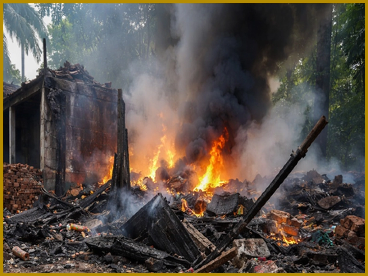 Explosion at Firecracker Factory Injures Four in West Bengal