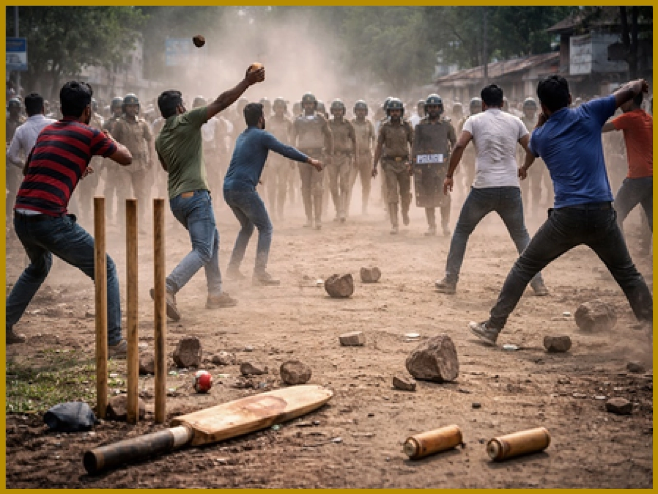 Gunfire Erupts During Cricket Match in Asansol
