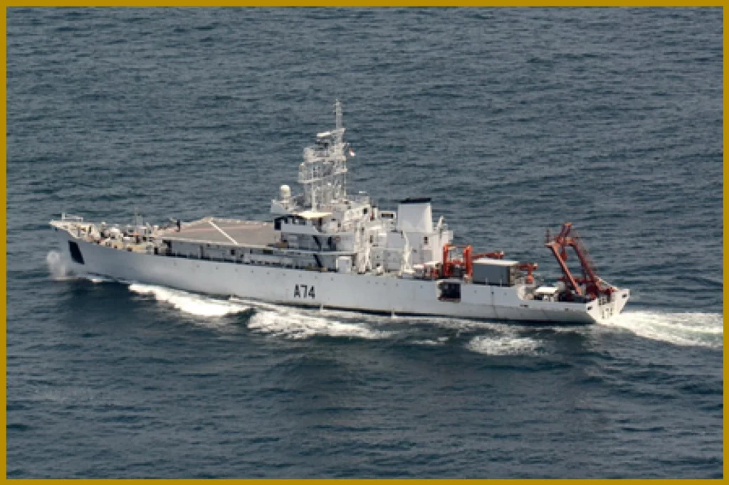 INS Sagardhwani Departs for 'Sagar Maitri-5' Mission