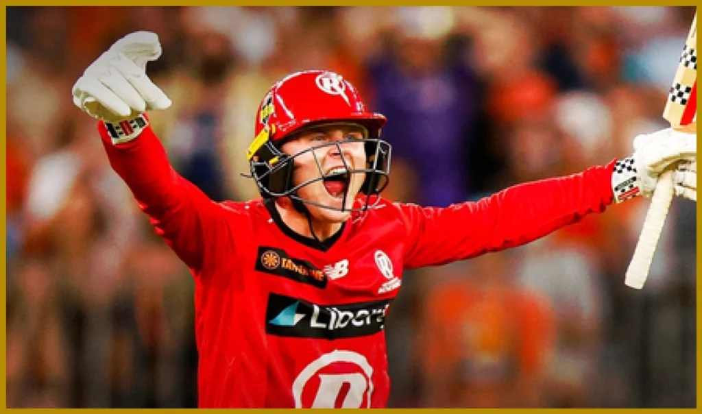 Oliver Peat’s Explosive Knock Guides Renegades to 4-Wicket Win Over Scorchers