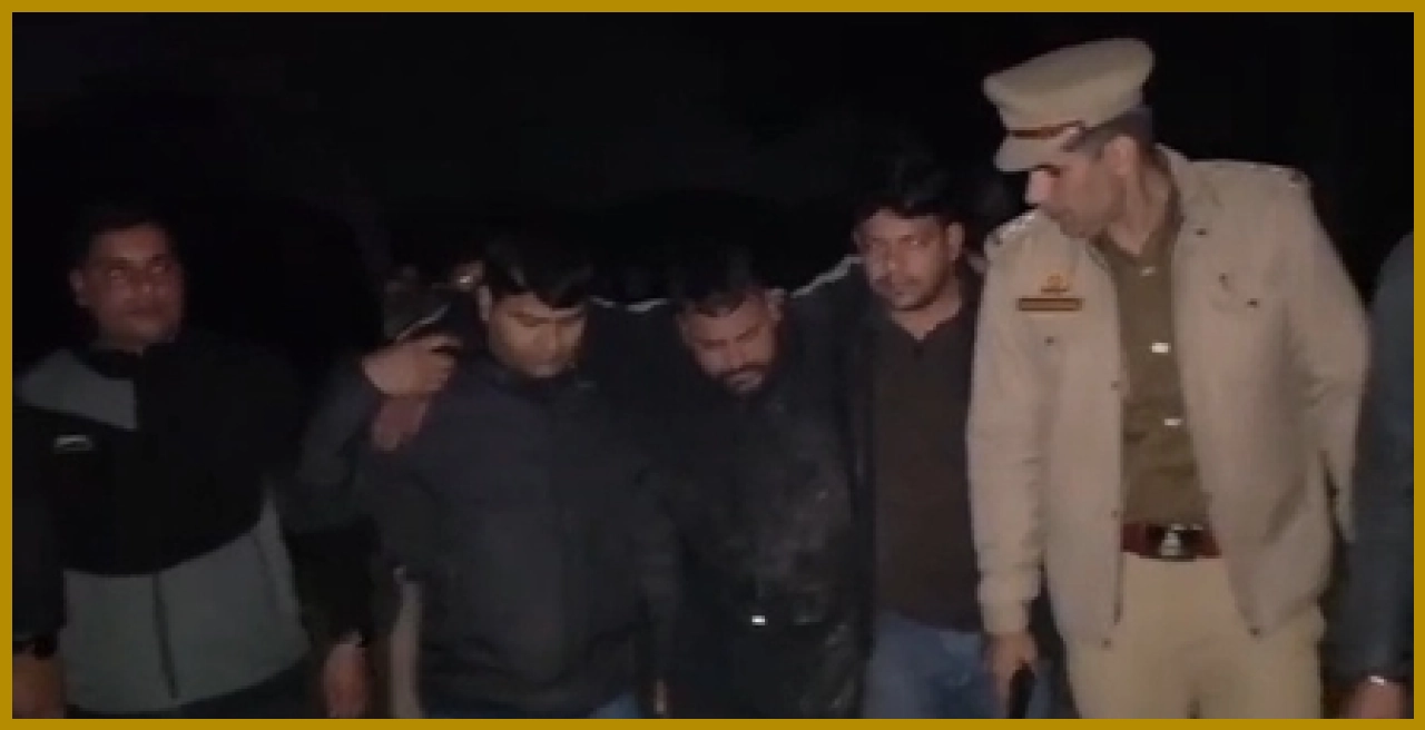 Police Encounter in Khurja: One Cow Slaughter Accused Injured, Another Arrested