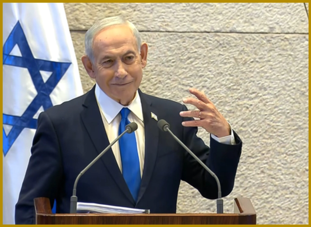 Netanyahu Praises Modi as a Brother in Israeli Parliament Netanyahu Praises Modi as a Brother in Israeli Parliament