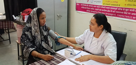 Special Health Camp for Pregnant Women Held in Burhanpur