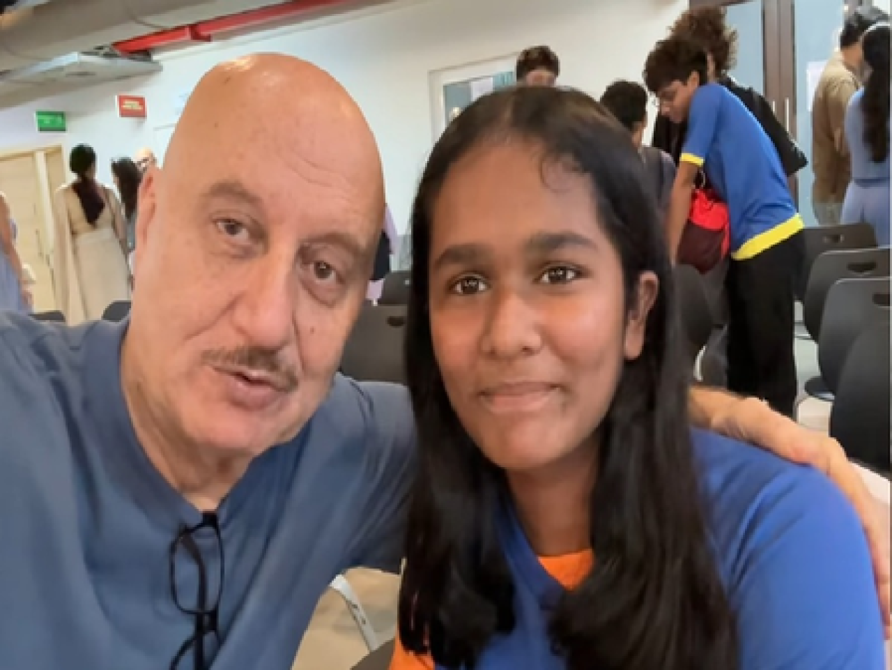 Anupam Kher Fulfills Friendship Duty for Satish Kaushiks Daughter