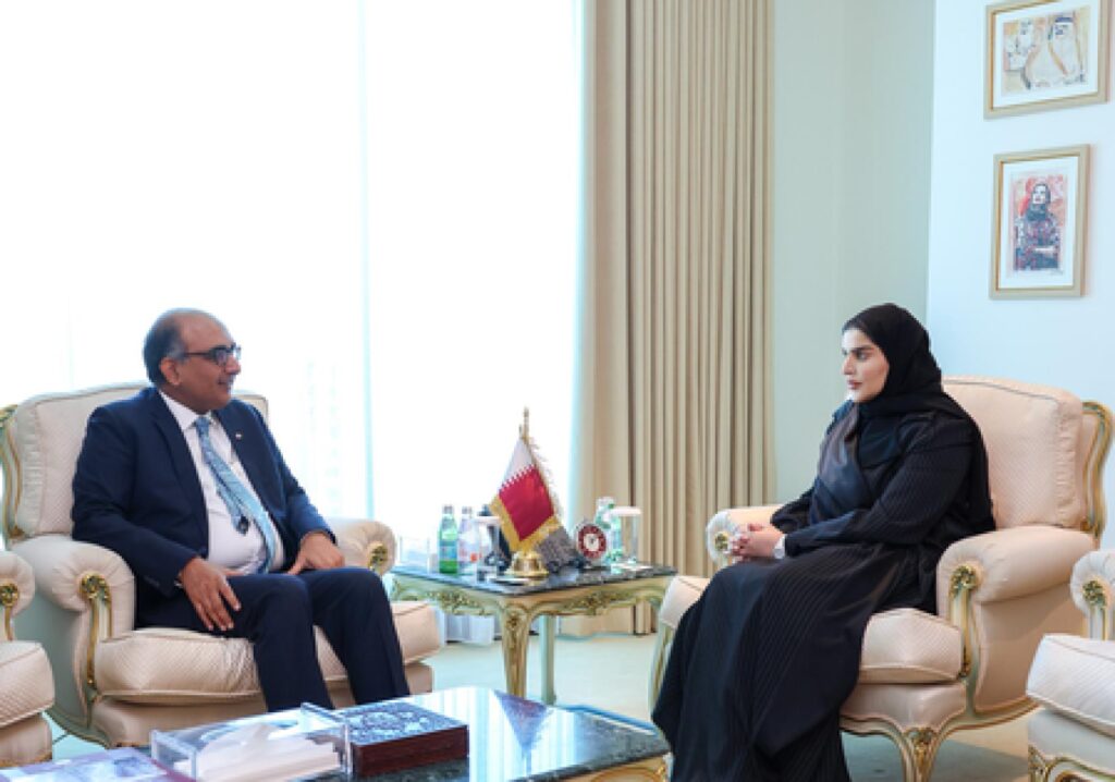 Indian Ambassador Meets Qatari Minister to Discuss Key Issues