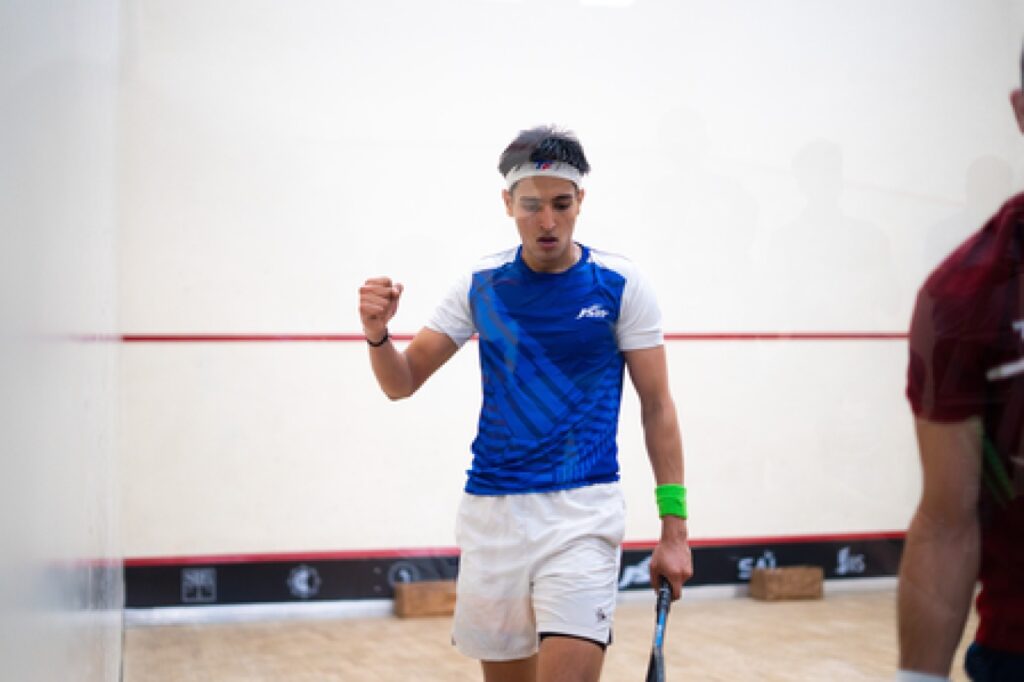 Om Semwal Triumphs in Indian Open Squash, Tanvi Khanna Secures Straight Games Victory