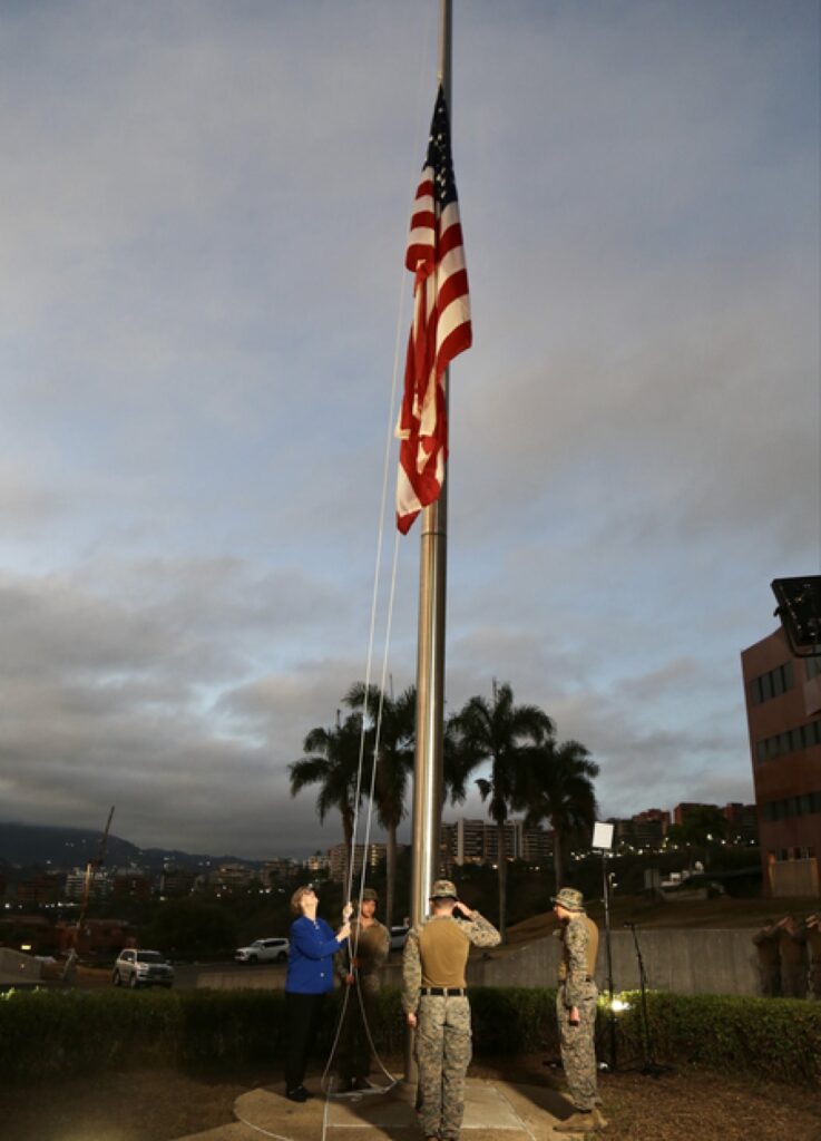 US Resumes Operations at Caracas Embassy