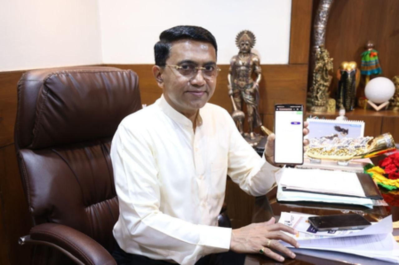 CM Pramod Sawant Submits Self-Enumeration for Census 2027