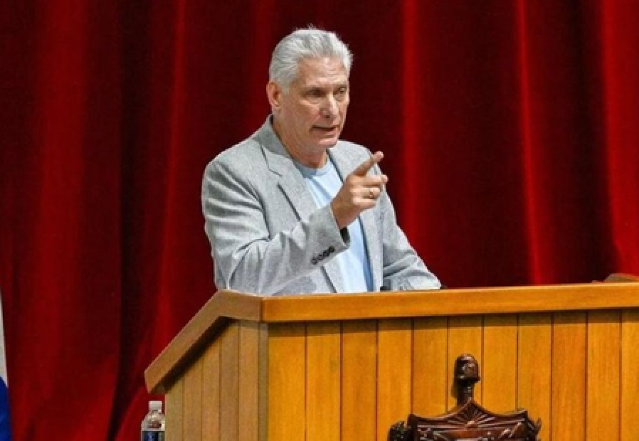 Cubas President Vows to Defend Sovereignty and Freedom