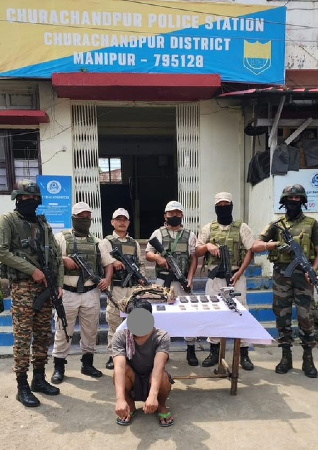 Five Militants Arrested in Manipur Security Operations