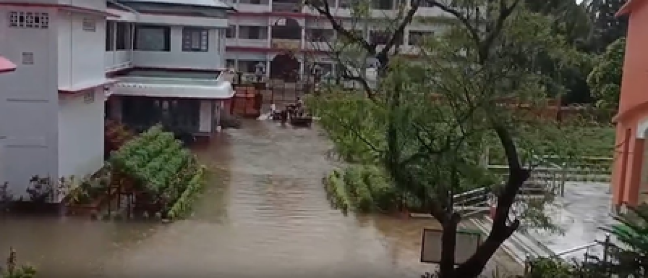 Heavy Rain Causes Flood-Like Conditions in Silchar and Srimanta, Assam
