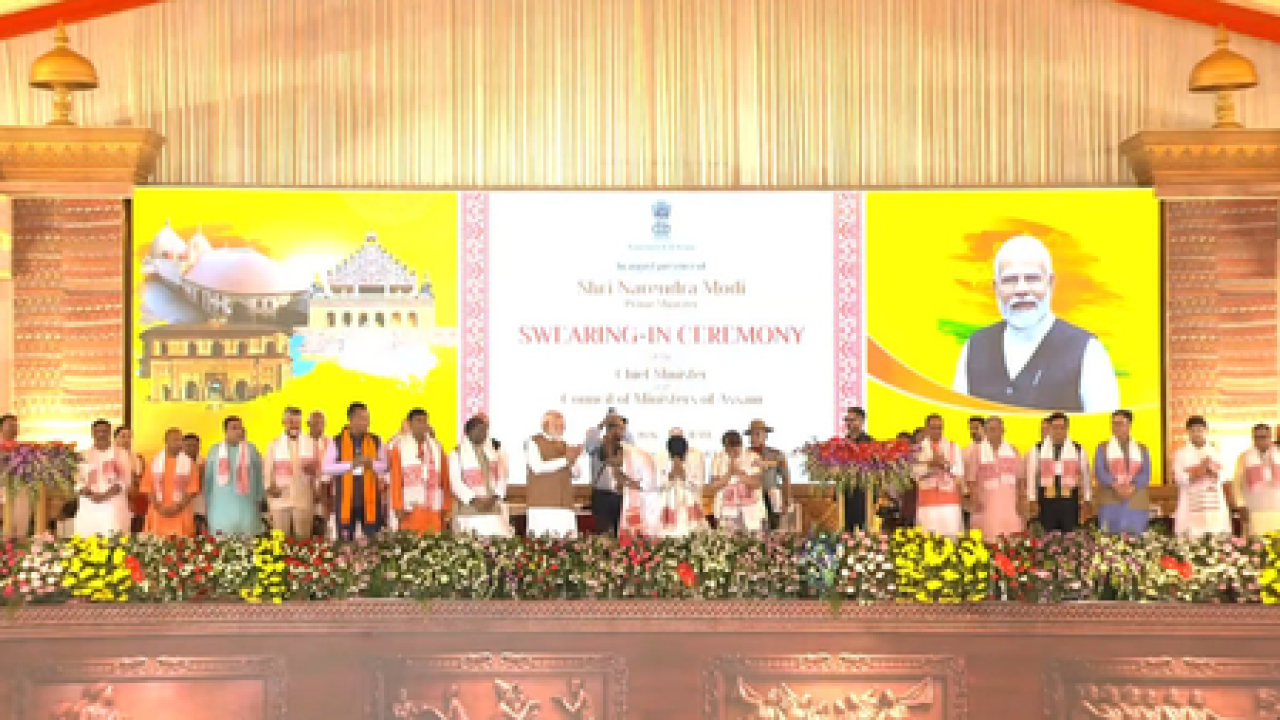Himanta Biswa Sarma Sworn in as Assam CM for Second Term