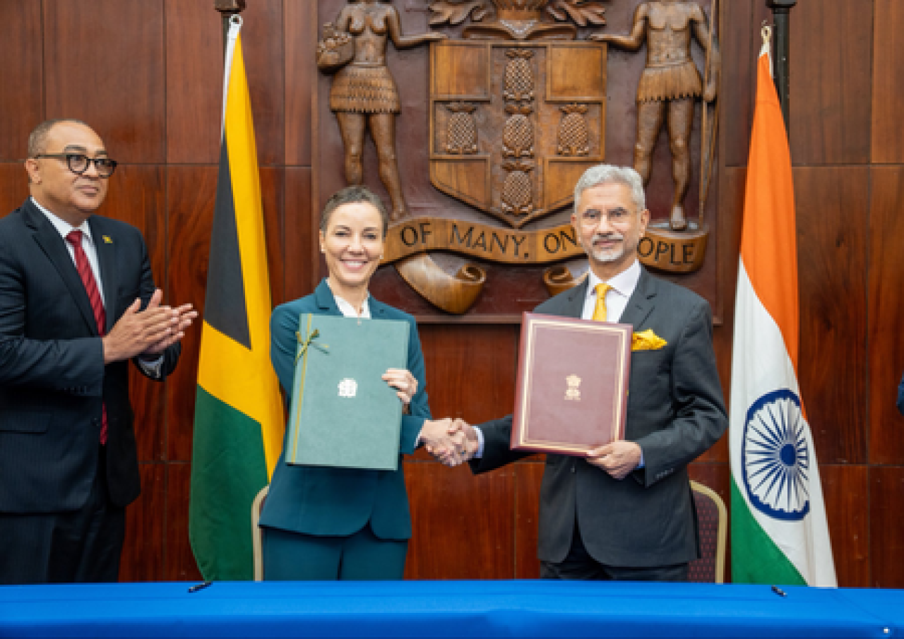 Jaishankar Meets Jamaican Foreign Minister to Discuss Key Issues