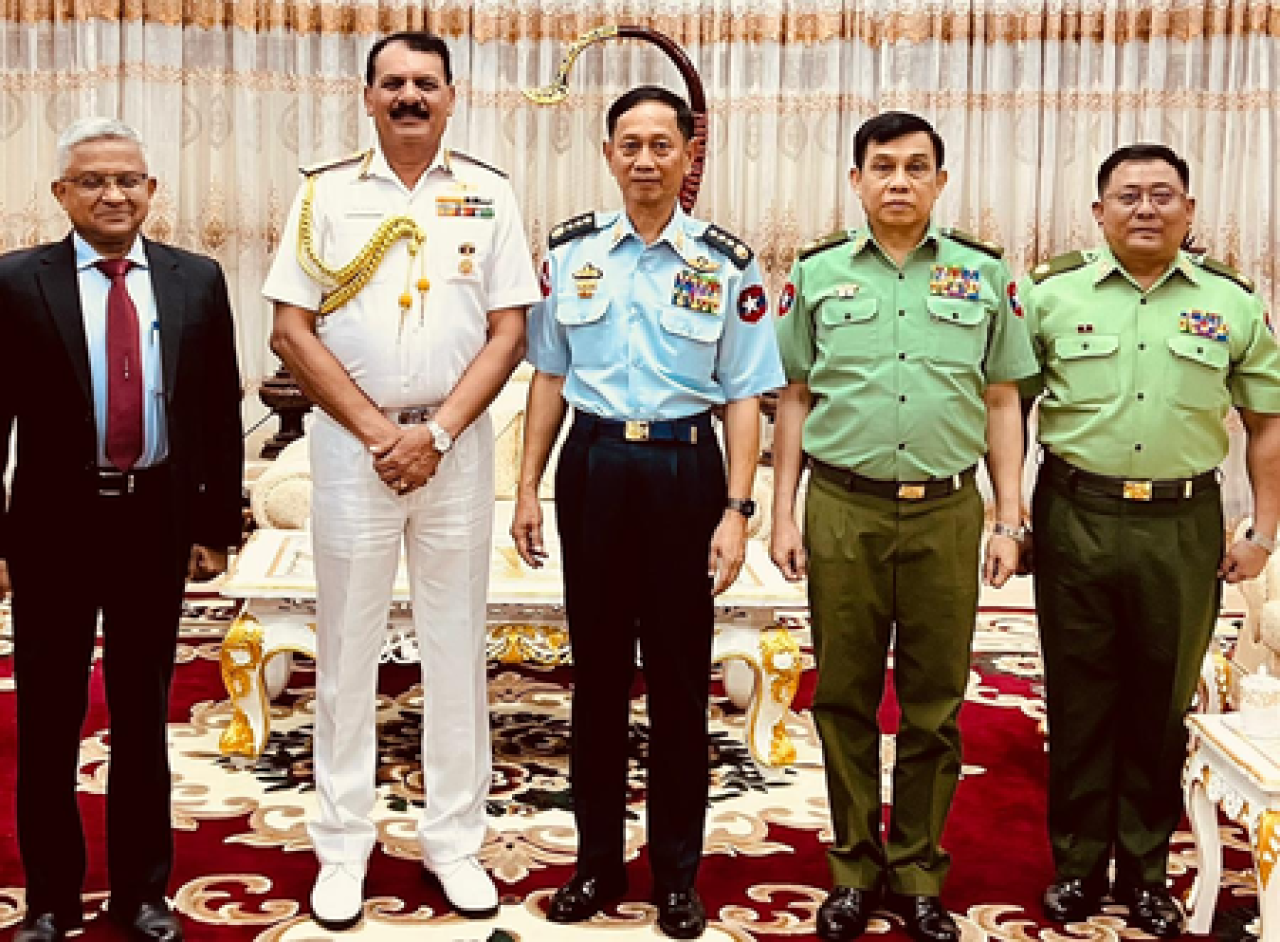 Naval Chief Discusses Maritime Challenges in Myanmar