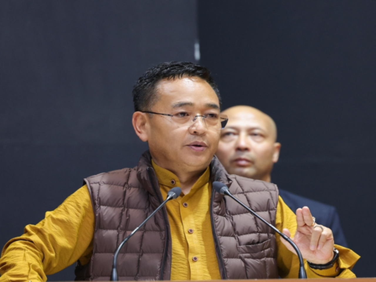 Sikkim CM Walks to Promote Fuel Conservation