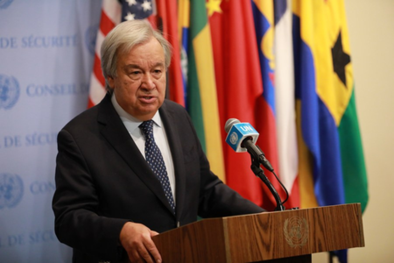 UN Chief Calls for Urgent Shift to Clean Energy