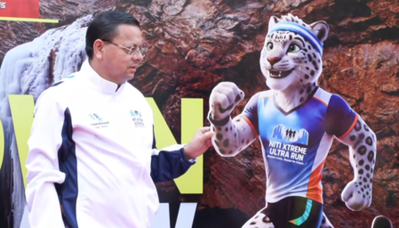 Uttarakhand CM Flags Off Countdown for Niti Extreme Ultra Run 2026
