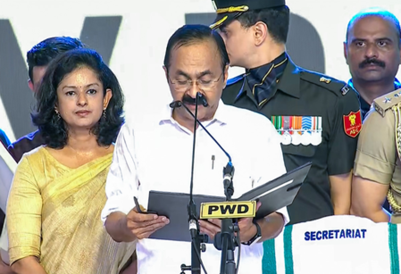 V.D. Satheesan Sworn in as Keralas New Chief Minister