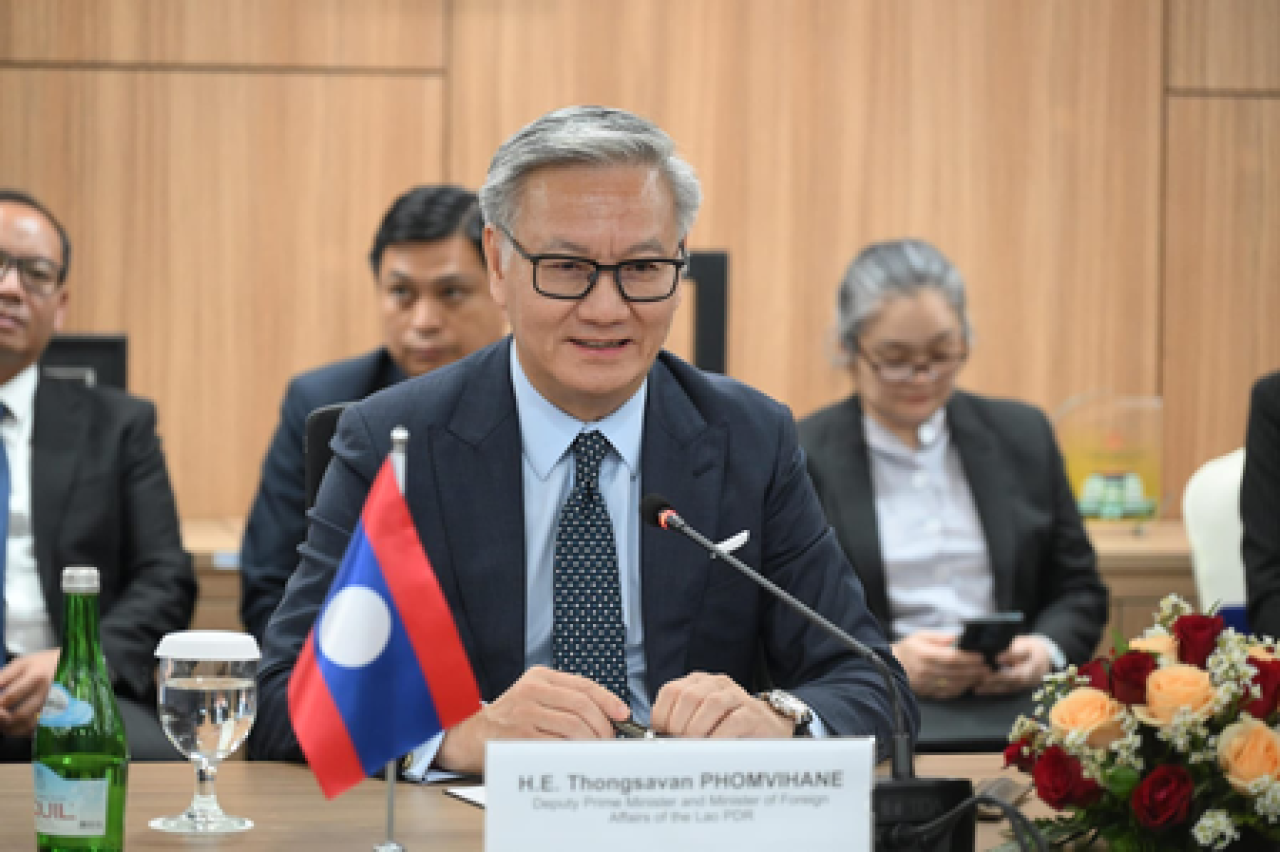 Laos Deputy Prime Minister Visits India for Official Trip