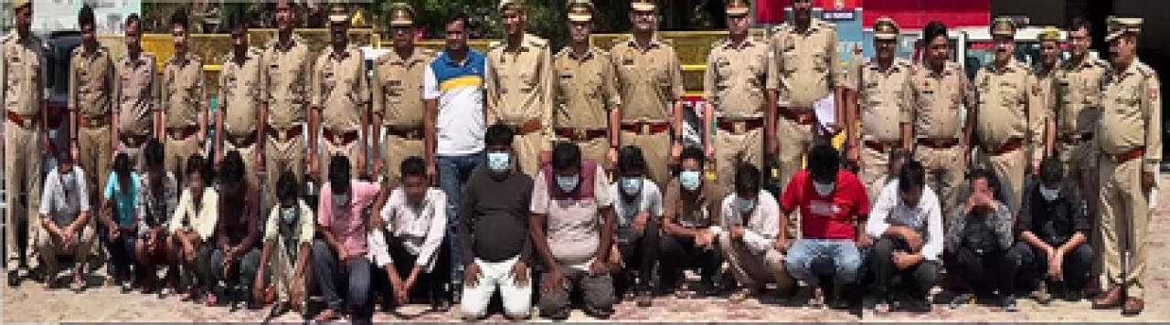 Major Gambling Bust in Noida Hotel, 20 Arrested