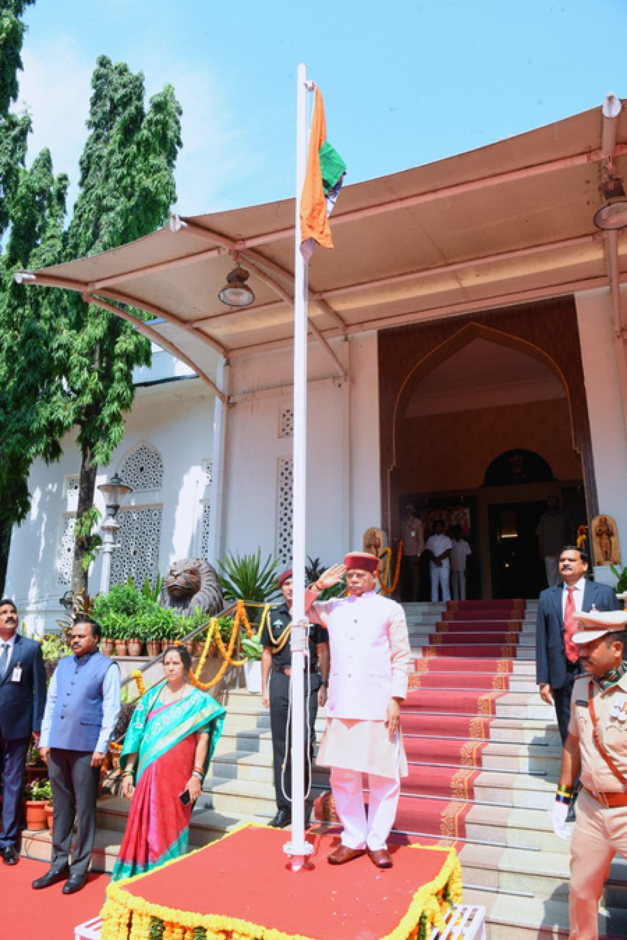Telangana Governor Honors Martyrs on State Formation Day Telangana Governor Honors Martyrs on State Formation Day